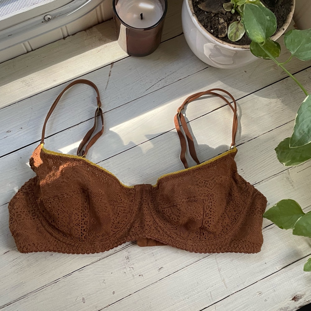 Intimately Free People Balconette Bra 32D